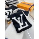 This scarf versatile new, put out the amount is not big like to seize the opportunity, double-sided available Overall more sophisticated, scarf double-sided a black and white double-sided super versatile 115  20cm. lambs