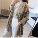 European version of the goods franchise 】 new Lv double-sided jacquard long beard scarf, fashionable big style, exquisite workmanship feel good, gift self-use super high cost-effective. Multi-age available, warmth and de