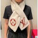 New shipments]   LV Shearling Teddy Scarf Fall and winter coat good friend! The latest models,, put out a small amount of basically empty seconds, this time to grab grab, super versatile, 110  17cm. lamb wool short fur s