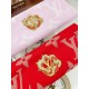 Price.  [High-end original embroidered patch] The Precious Dragon LV Essential scarf welcomes the Lunar New Year with classic elements from the brand. The wool is infused with a Monogram jacquard pattern, and the coiled 