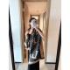 LV counter new, foreign counter special. Scarf shawl, luxury atmosphere small qualification tone   exquisite all the beautiful language used in it is not too much, the fashion mirror badge skillfully combined in the scar