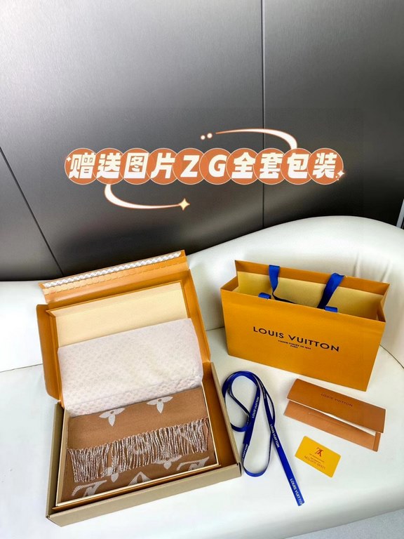 Price Complimentary picture counter with the same packaging!  LV newest models do not collision   chic super aura! The highest version of the whole network welcome to compare  !!!] The old flower shawl has a new feeling,