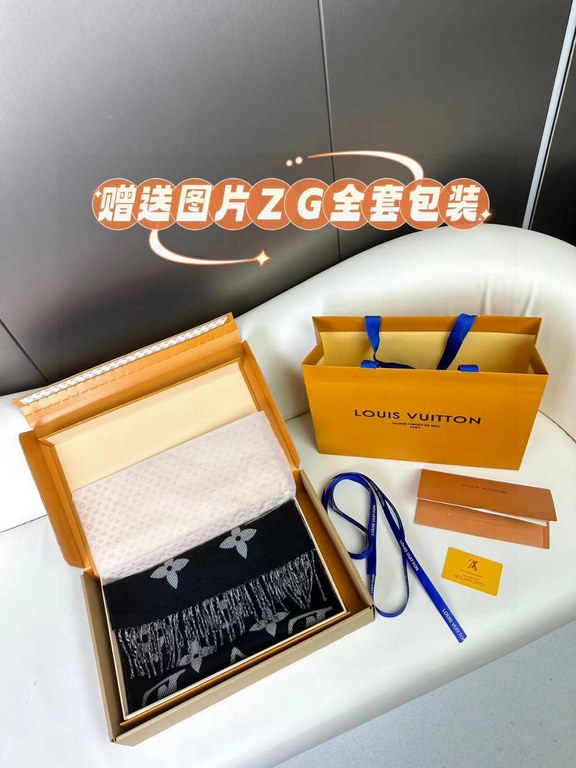 Price Complimentary picture counter with the same packaging!  LV newest models do not collision   chic super aura! The highest version of the whole network welcome to compare  !!!] The old flower shawl has a new feeling,