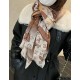 Will glow bright scarf 2023 spring new limited series popping to la LV original single authentic. Early fall staple models. Wear Le Tout Paris long scarf LV bags and the bottom of the logo rich details, more feminine cha