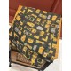 The new Lv print with the classic Monogram pattern and many of Louis Vuitton's signature design elements give this new scarf an enduring fashionable appeal. This scarf will add a touch of sophistication to a classic or t