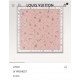 Price  SLV2335 Original Lv [WISHLIST] Square Scarf 90cm Edition, the square scarf becomes an exhibition space for Louis Vuitton's iconic creations, depicting the brand's handbag, hard case and accessories motifs in a sil