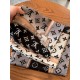 Lv's new chain   print with the classic Monogram pattern and many of Louis Vuitton's signature design elements give this new scarf an enduring fashionable appeal. This scarf will add a touch of sophistication to classic 