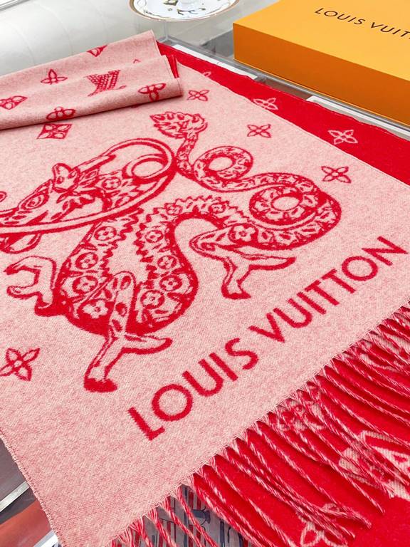 Price   recious Dragon Reykjavik Scarf celebrates the Lunar New Year with the image of a majestic dragon. The softness of 100% cashmere, the letters of the alphabet and the jewel-like Monogram add to the brand's charm, a