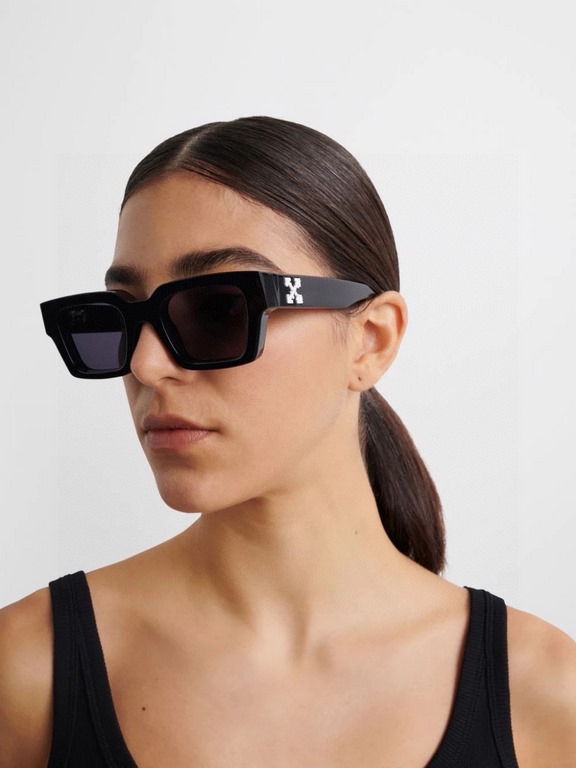 Upgrade   polarized version OFF WHITE OERI008 series, support contrast, high version 1.0cm thickness, one of the world's most popular fashion brands, the classic oversize version, designed by VIrgil Abloh, creative direc