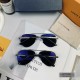 . [Louis Vuitton France-LV]. . [Polaroid Resin Polarized Lenses]  .  . [Metal frames are lightweight and comfortable to wear]  . [size 60-13-148,] .  . [  new men's   sunglasses to reduce the burden of glare, blocking ha