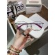 Salvatore ferragam Ferragam SF2214 polygonal frame myopia glasses  Plain glasses High quality Not picky face Know the goods to come Size 55-16-145 Women's Eyeglasses