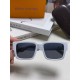 LV Louis Vuitton new sunglasses retro personality avant-garde sunglasses model model high quality plate high quality box