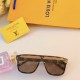 LV Europe and the United States wind 2024 new Y2K sunglasses female tide personalized one-piece sunshade anti-ultraviolet sunglasses skinny