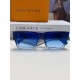 LV Louis Vuitton new sunglasses retro personality avant-garde sunglasses model model high quality plate high quality box