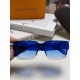 LV Louis Vuitton new sunglasses retro personality avant-garde sunglasses model model high quality plate high quality box