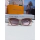 Lv Louis Vuitton 2024 new sunglasses classic family old flower with female senior sense show face small UV protection sunglasses retro simple large frame thin small red book the same models