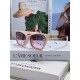 Lv Louis Vuitton 2024 new sunglasses classic family old flower with female senior sense show face small UV protection sunglasses retro simple large frame thin small red book the same models