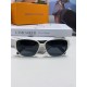 LV Louis Vuitton sunglasses, face-framing visor, high-end and lightweight