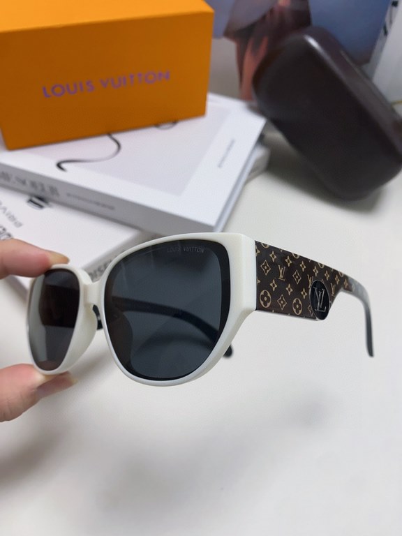 LV Louis Vuitton sunglasses, face-framing visor, high-end and lightweight