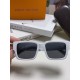 LV Louis Vuitton new sunglasses retro personality avant-garde sunglasses model model high quality plate high quality box