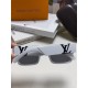 LV Louis Vuitton new sunglasses retro personality avant-garde sunglasses model model high quality plate high quality box