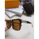 Lv Louis Vuitton star with the same sunglasses men and women Liu Zhuhong sunglasses tide driving mirror UV protection concave modeling Men and women universal