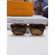 Lv Louis Vuitton star with the same sunglasses men and women Liu Zhuhong sunglasses tide driving mirror UV protection concave modeling Men and women universal