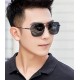 Lv   High-quality men's and women's models sunglasses   Imported Polaroid polarized lenses   Toadstool Driving Fishing can   Hundreds of matching thin sunglasses Korean version of the men's pilot large frame driver drivi