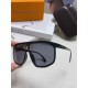 Lv Louis Vuitton 24 new net red women's sunglasses men and women fashion Europe and the United States anti-ultraviolet sunglasses