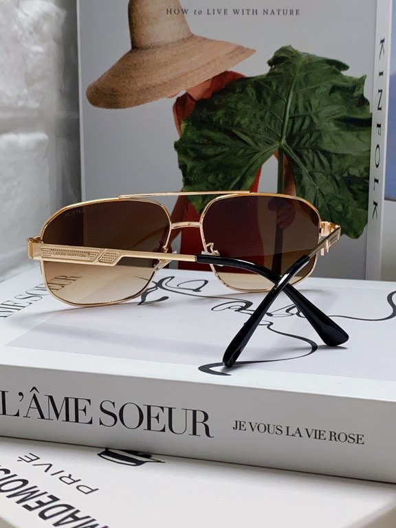 Lv Louis Vuitton Kwon Chi-Lung same L family sunglasses men high quality aviator toadstool anti-UV myopia sunglasses