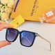 LV new Korean version of the square large frame simple sunglasses fashion trend personality net red men and women with the same sunglasses tide