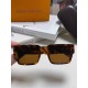 LV Louis Vuitton new sunglasses retro personality avant-garde sunglasses model model high quality plate high quality box