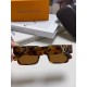 LV Louis Vuitton new sunglasses retro personality avant-garde sunglasses model model high quality plate high quality box