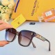 LV2024 new sunglasses high-definition glasses fashion light luxury sunglasses women's high-level sense of ultraviolet sun protection