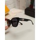 LV Louis Vuitton thick frame polygonal plate sunglasses female European and American wind UV protection sunglasses high goods show face small fashion trend female models