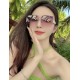 lv large frame sunglasses sunglasses classic box design, not pick face type, whether with a coat or dress are very temperament prevention UV Model L4519