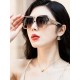 LV Louis Vuitton 2024 new women's square frame sunglasses driving sunglasses new sunglasses fashionable and generous comfortable and lightweight exquisite luxury ultra-lightweight