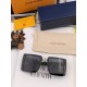 lv large frame sunglasses sunglasses classic box design, not pick face type, whether with a coat or dress are very temperament prevention UV Model L07702