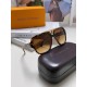 Lv Louis Vuitton 2024 new sunglasses retro personality avant-garde sunglasses model model tide cool high quality square frame unisex sunglasses