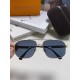 Lv Louis Vuitton Kwon Chi-Lung same L family sunglasses men high quality aviator toadstool anti-UV myopia sunglasses