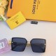 LV2024 new large frame thin sunglasses high-definition fashion Korean version of sunscreen driving street shooting advanced sense of sunglasses