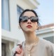 [TR Polarized Series] lv large frame sunglasses sunglasses classic box design, do not pick face type, whether with a coat or dress are very temperament polarized lenses to prevent ultraviolet Model Model L6771