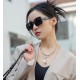 [TR Polarized Series] lv large frame sunglasses sunglasses classic box design, do not pick face type, whether with a coat or dress are very temperament polarized lenses to prevent ultraviolet Model Model L6771