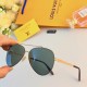 LV sunglasses ultra-light sunglasses without screws anti-ultraviolet driver driving fishing special polarized sunglasses HD male models