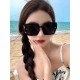 Newest LV Women's Polarized Sunglasses    Classic four-leaf clover elements    Retro style Straight model       6101