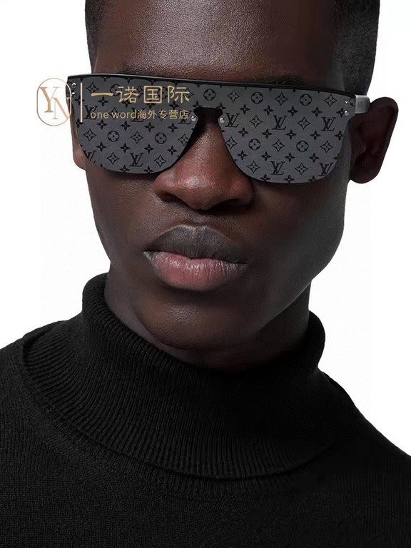 LV Louis Vuitton Alphabet Collection L.V Internet Explosion In stock in large quantities. In stock. In stock LOUIS VUITTO Original LV cut edge rimless shape Gorgeous turn with infinite taste Patterned design Classic uniq