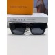 LV Louis Vuitton new sunglasses retro personality avant-garde sunglasses model model high quality plate high quality box