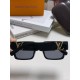 LV Louis Vuitton new sunglasses retro personality avant-garde sunglasses model model high quality plate high quality box