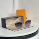 New Louis Vuitton LV Women's Eyewear PEARL CAT EYE Fashion Hundred Pearl Cat Eye Sunglasses Z1995U