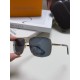 LV Louis Vuitton Sunglasses can be matched with near with myopia metal sunglasses men's fashion retro sunshade square frame glasses double beam sunglasses female models